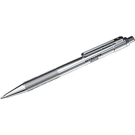 Nitecore NTP40 Titanium Alloy Mechanical Pencil, Silver, 6952506492947