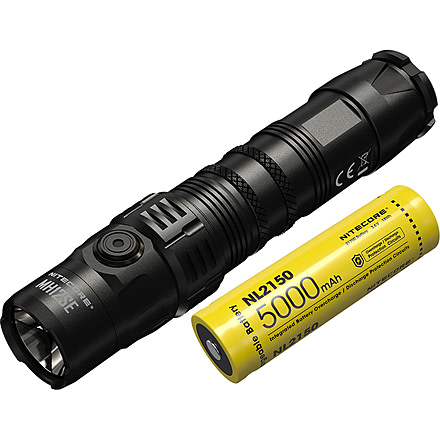 Nitecore MH12SE Rechargeable Flashlight, White LED, 1800 Lumen, USB-C, Black, FL-NITE-MH12SE