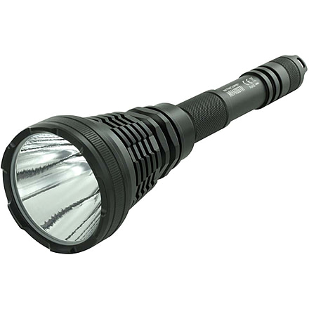 Nitecore MH40GTR 2 x 18650/ 4 x CR123A/ RCR123A CREE XP-L HI V3 LED Ultra Long Range Flashlight, 1200 Lumens, Black, MH40GTR