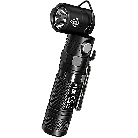 Nitecore MT21C 1000 Lumen Multifunctional 90 Degree Adjustable Right Angle Flashlight, Black, 6952506404537