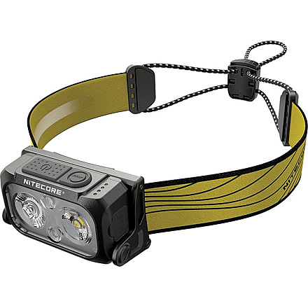 Nitecore NU25 CREE XP-G2 S3 LED Rechargeable Headlamp w/White Red High CRI Triple Output, White, 400 Lumens, Black, NU25