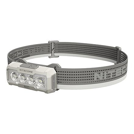 Nitecore NU27 600 Lumens Multi-Temperature Outdoor Headlamp, White, NU27-WT