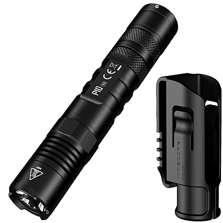 Nitecore P10 v2 1100 Lumen Compact EDC Flashlight, Black, 6952506405916