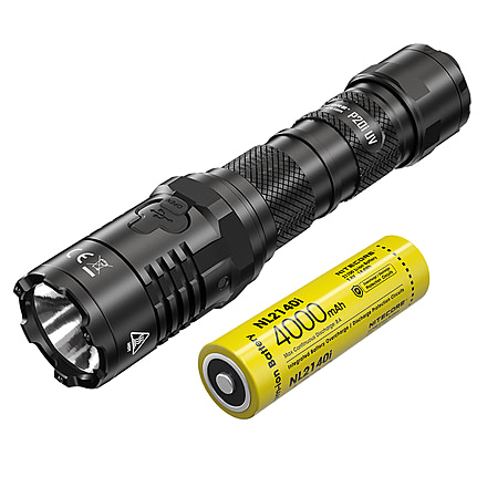 Nitecore P20i UV 1800 Lumen Rechargeable Flashlight with UV Light, Black, 6952506406616