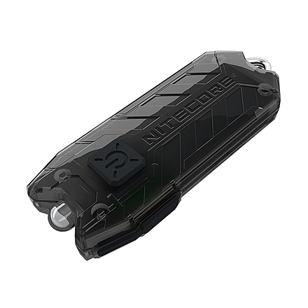 Nitecore TUBE v2.0 55 Lumen USB Rechargeable Keychain Flashlight, Black, 6952506405350