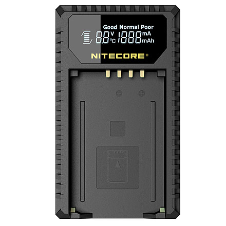 Nitecore ULM240 Leica Digital USB Battery Charger for BP-SCL2 Camera Batteries, Black, 6952506491810
