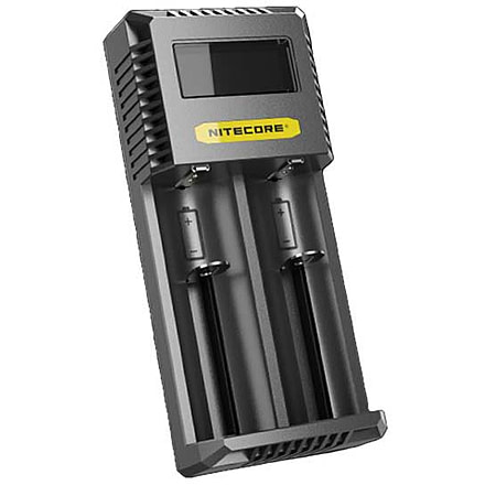 Nitecore Universal Battery Charger, Ci2, Dual-Slot, Black, 6952506495351