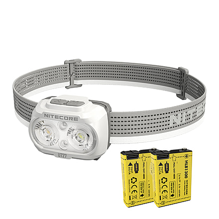 Nitecore UT27 Pro AAA 800 Lumens Rechargeable Running Headlamp, White, 6952506408061