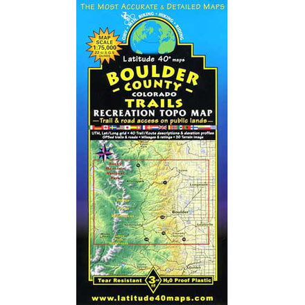 No Manufacturer Boulder County Trails 279750