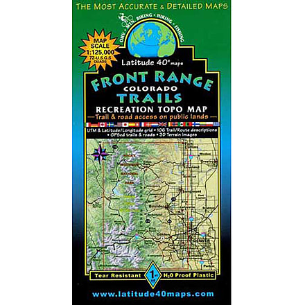 No Manufacturer Colorado Front Range Trails 279765