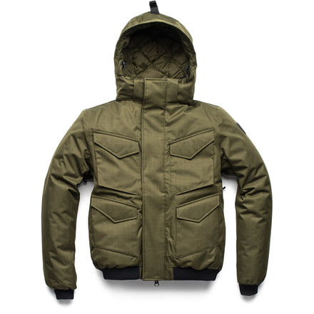 Nobis Ash Multi-Pocket Bomber - Mens, Crosshatch Fatigue, Large, ASH-CH FATIGUE-L