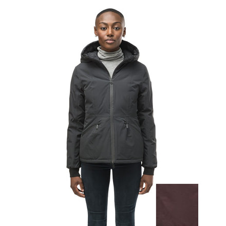 Nobis Ingrid Reversible Fitted Jacket - Womens, Burgundy, Large, INGRID-3L BURGUNDY-L