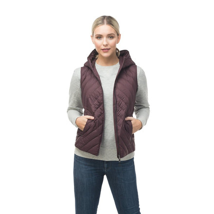 Nobis Lily Vest - Womens, Burgundy, Extra Small, LILY-NT BURGUNDY-XS