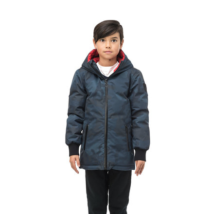 Nobis Little Li Reversible Puffer Jacket - Kids, Navy Camo, Small, LIL LI-3L NAVY CAMO-S