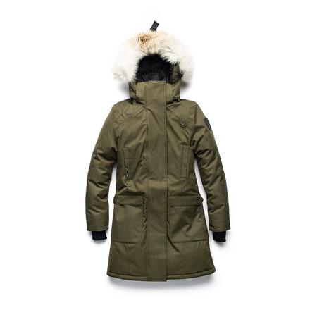 Nobis Merideth Parka - Womens, Crosshatch Fatigue, Large, MEREDITH-CH FATIGUE-L