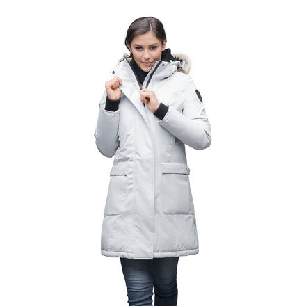 Nobis Merideth-Se Parka - Womens, Ch Light Grey, Extra Small, MERIDETH-SE-ChLightGrey-XS