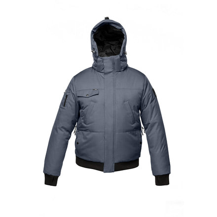 Nobis Stanford Midweight Bomber Jacket - Mens -Crosshatch Balsam-Large