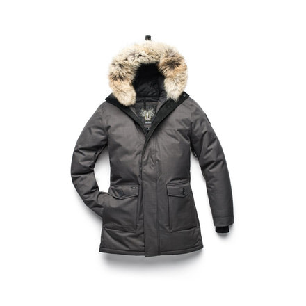Nobis Yves Parka - Mens, Ch Steel Grey, Small, YVES-ChSteelGrey-S