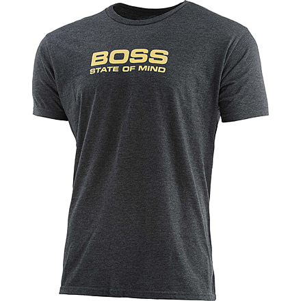Nomad Boss Tom Men's T-shirt Dark Heather Gray Large
