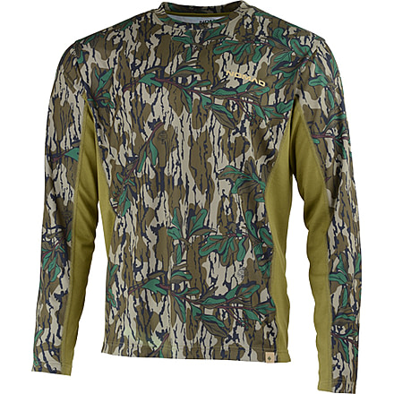 Nomad Men's Ls Icon T Mossy Oak Greenleaf Medium