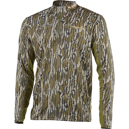 Nomad Nwtf Men's 1/4 Zip Mossy Oak Bottomland X-large