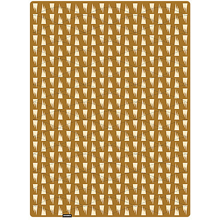Nomadix Puffer Blanket, Summit Gold, 55in x 74in, PB-SUMM-102