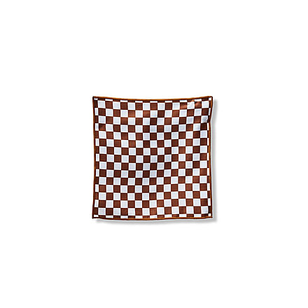 Nomadix Tiny Towel, Check Coconut, 10inx10in, TT15-CHEC-101