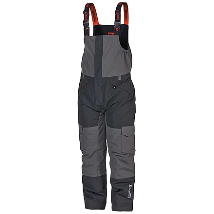Norfin Boat Insulated Rain Bibs - Men's, Gray Black, Large, 677803-L