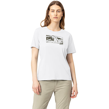Norrona /29 Cotton 1950S Scout Tent T-Shirt - Womens, Pure White, Small, 7042698459879