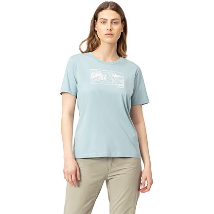 Norrona /29 Cotton 1950S Scout Tent T-Shirt - Womens, Tourmaline, Extra Small, 7042698459848