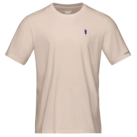 Norrona /29 Cotton Activity Embroidery T-Shirt - Mens, Pure Cashmere, Small, 3411-23-9001-S