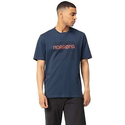 Norrona Bolder T-Shirt - Men's, Indigo Night, Small, 3403-22 2295 S