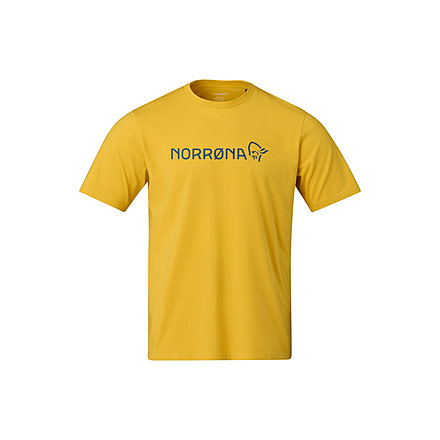 Norrona /29 Cotton Norrna Viking T-Shirt - Mens, Calendula, Large, 3422-21-5566-L