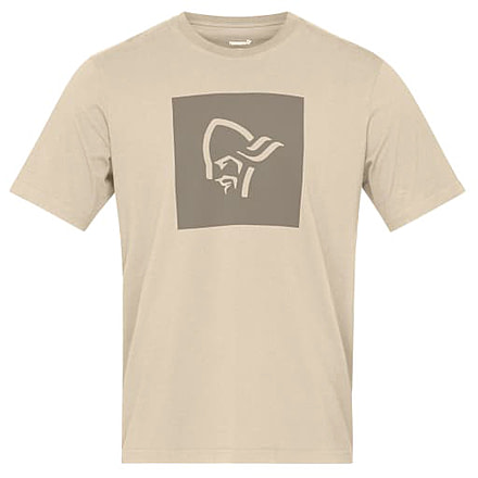 Norrona /29 Cotton Square Viking T-Shirt - Mens, Pure Cashmere, Extra Large, 3423-21-9001-XL