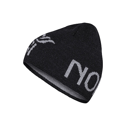 Norrona /29 MerinoUll Logo Beanie, Caviar Melange, One Size, 5215-23-7737-One Size