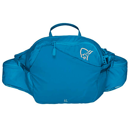 Norrona 6L Norrona Hip Pack, Mykonos Blue, 5210-22 6000 ONE SIZE