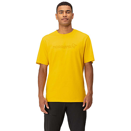 Norrona Big Stitch T-Shirt - Mens, Sulphur, Medium, 3403-23 5010 M