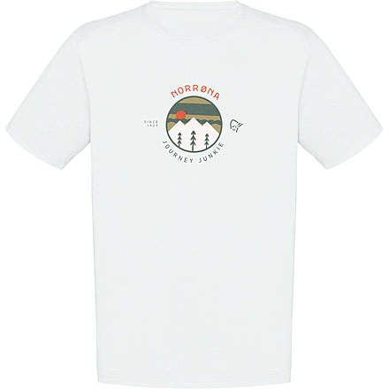 Norrona Cotton Journey T-Shirt - Mens, Pure White, Small, 3403-21-9000-S