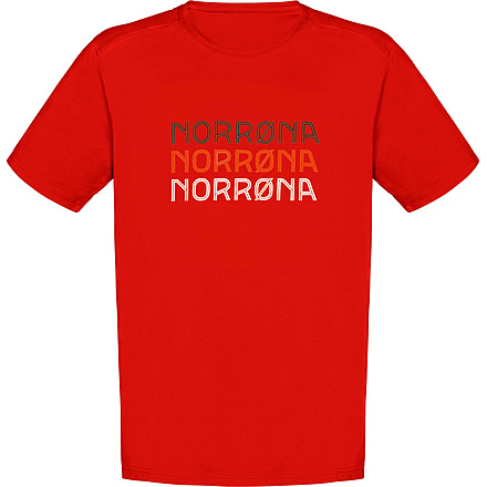 Norrona Cotton Triple T-Shirt - Mens, Arednalin, Medium, 3406-21-5630-M