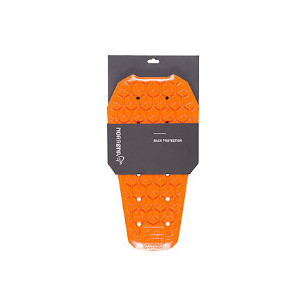 Norrona D3O Removable Back Protector, Pure Orange, One Size, 9601-18-5640-One Size