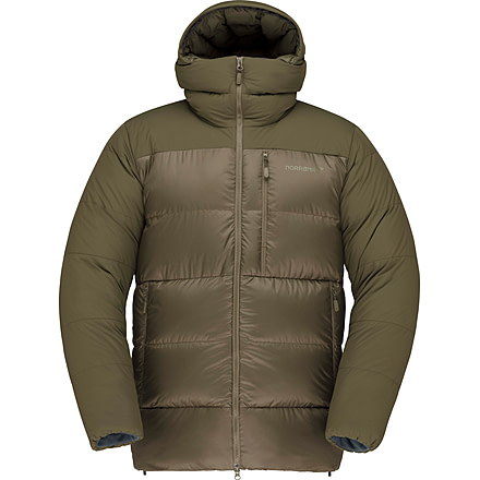 Norrona Down750 Hood - Mens, Olive Night, Extra Large, 5257-21-3301-XL