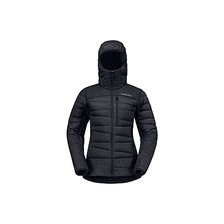 Norrona Falketind Down750 Hooded Jacket - Womens, Caviar, Large, 1870-20-7718-L