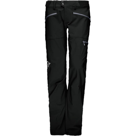Norrona Falketind Flex1 Pants - Womens, Caviar, Large, 3323-14-7718-L