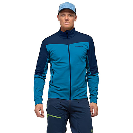 Norrona Falketind Warm1 Stretch Jacket - Mens, Hawaiian surf/Indigo Night, Medium, 7042698462350