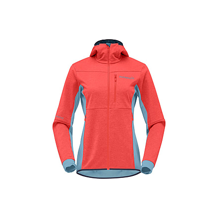 Norrona Falketind Warm2 Octa Hoodie - Womens, Arednalin, Small, 1816-22-5630-S