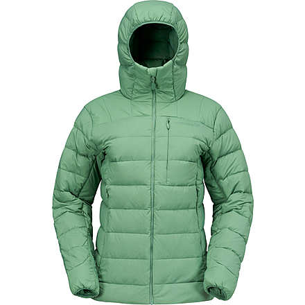 Norrona Femund Down700 Zip Hood - Womens, Dark Ivy, Large, 2651-25-3886-L