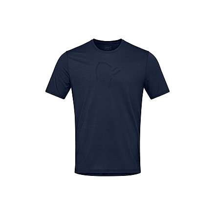 Norrona Femund Equaliser Merino T- Shirt - Mens, Indigo Night, Extra Large, 2649-24-2295-XL