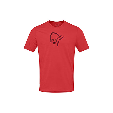 Norrona Femund Equaliser Merino T- Shirt - Mens, Paprika, Extra Large, 2649-24-1107-XL