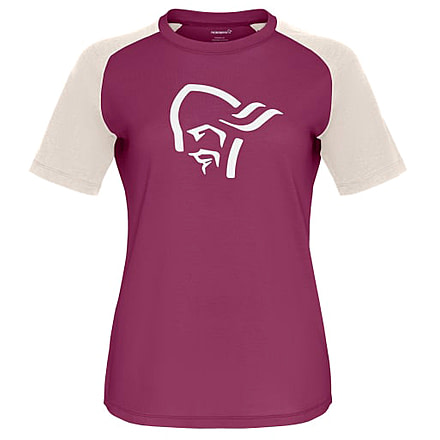 Norrona Femund Pureull T-Shirt - Womens, Violet Quartz, Extra Large, 2675-24-6744-XL