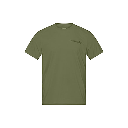 Norrona Femund Tech T-Shirt - Mens, Loden Green, Small, 2651-24-3006-S